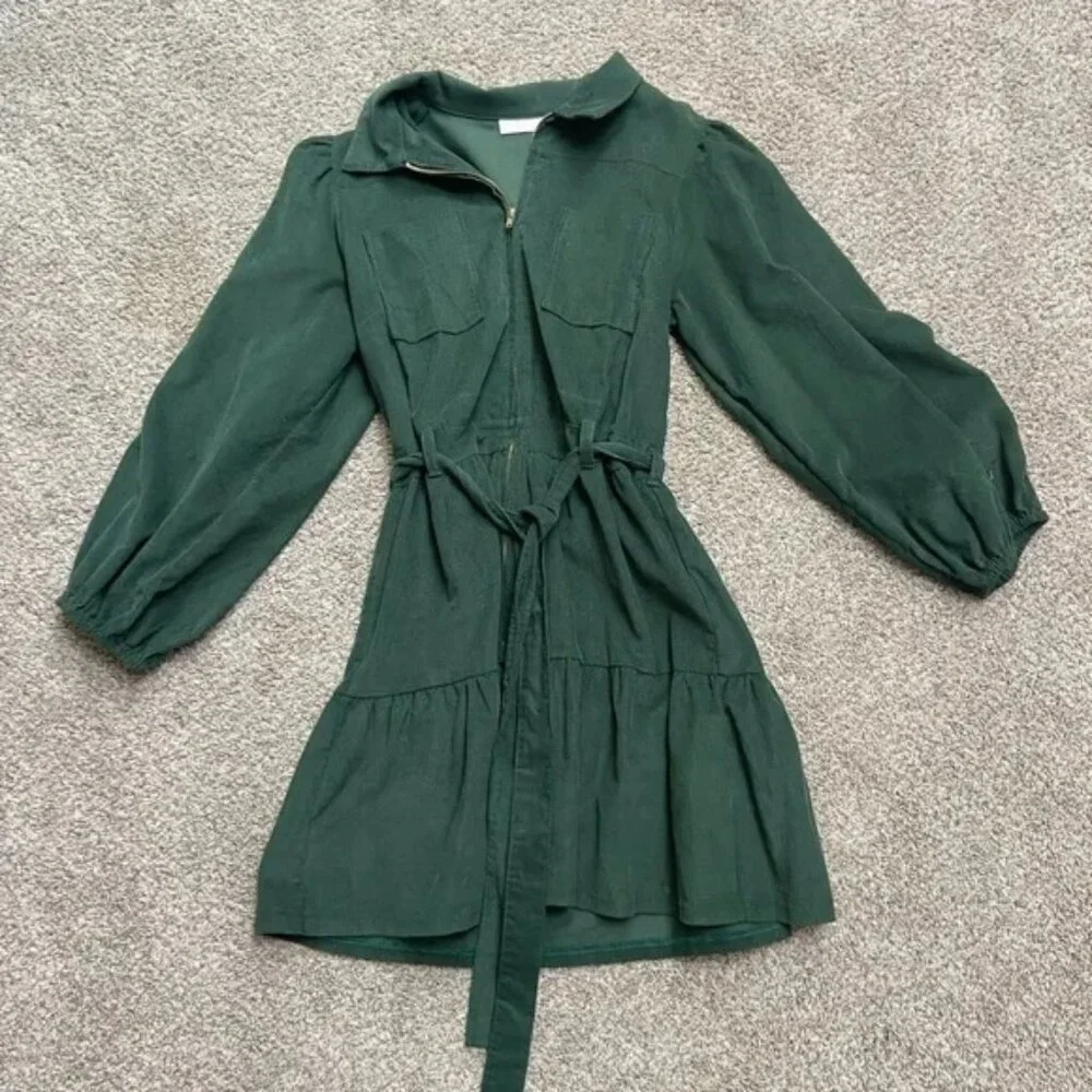 Smith & Quinn Dallas Dress - Vine Corduroy - Picture 3 of 6